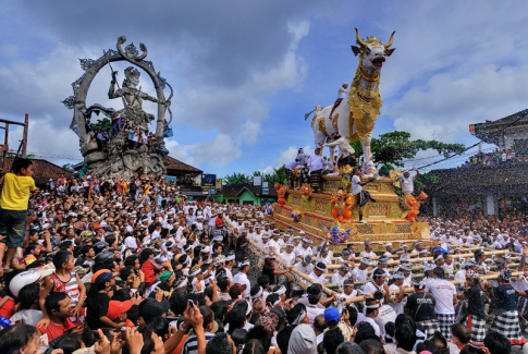 Ubud holy spring temple