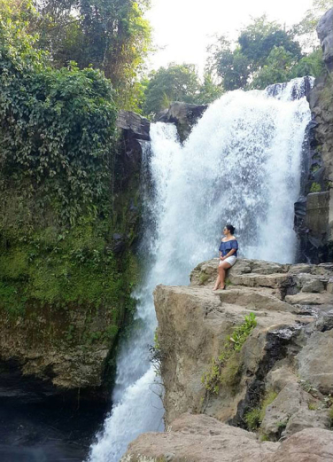 Biggest waterfall in bali
