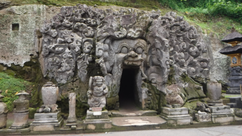 Where is the holy temple in bali