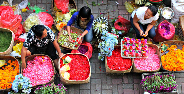 Traditional art market ubud