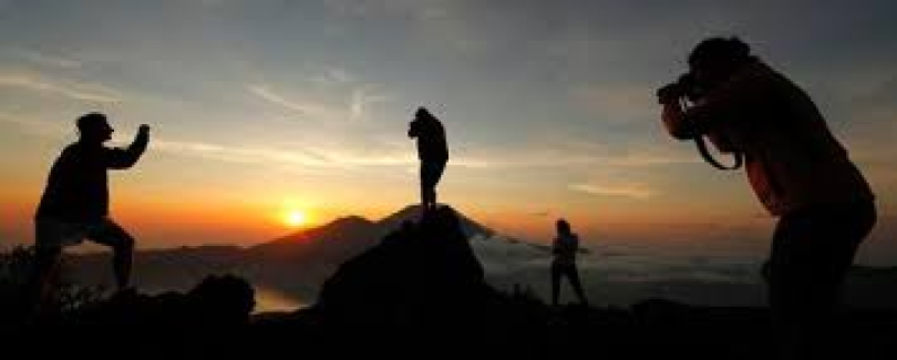 Batur caldera sunrise trekking bali 2018