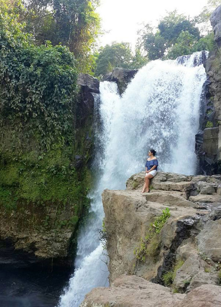 Biggest waterfall in bali