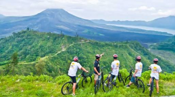 Bali eco cycling mt batur