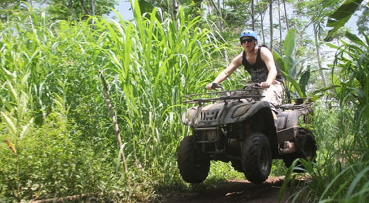 Downhill ATV And See The real Countryside In Bali